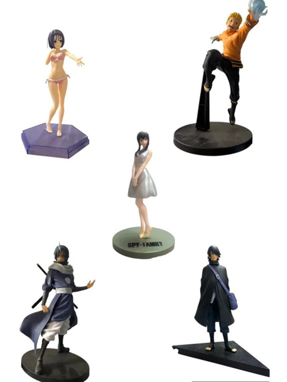 Anime figure bundle
